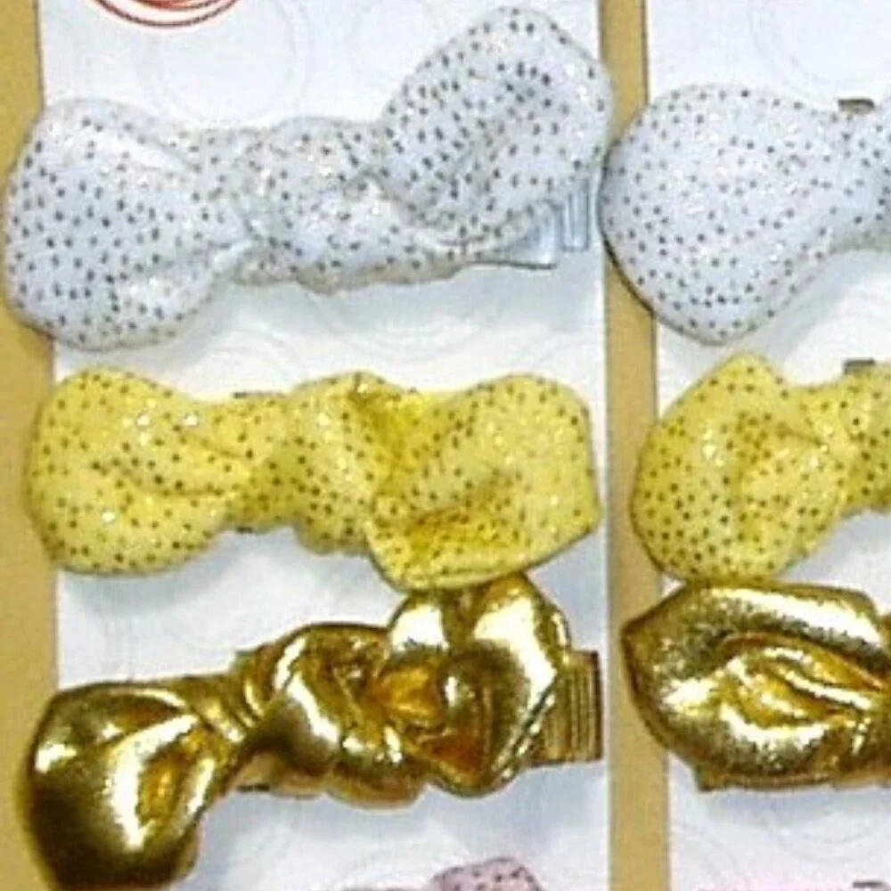 Girls Hair Clips Bow Knot Clippies Hairclip Age 3 up 18 pc Lot 5